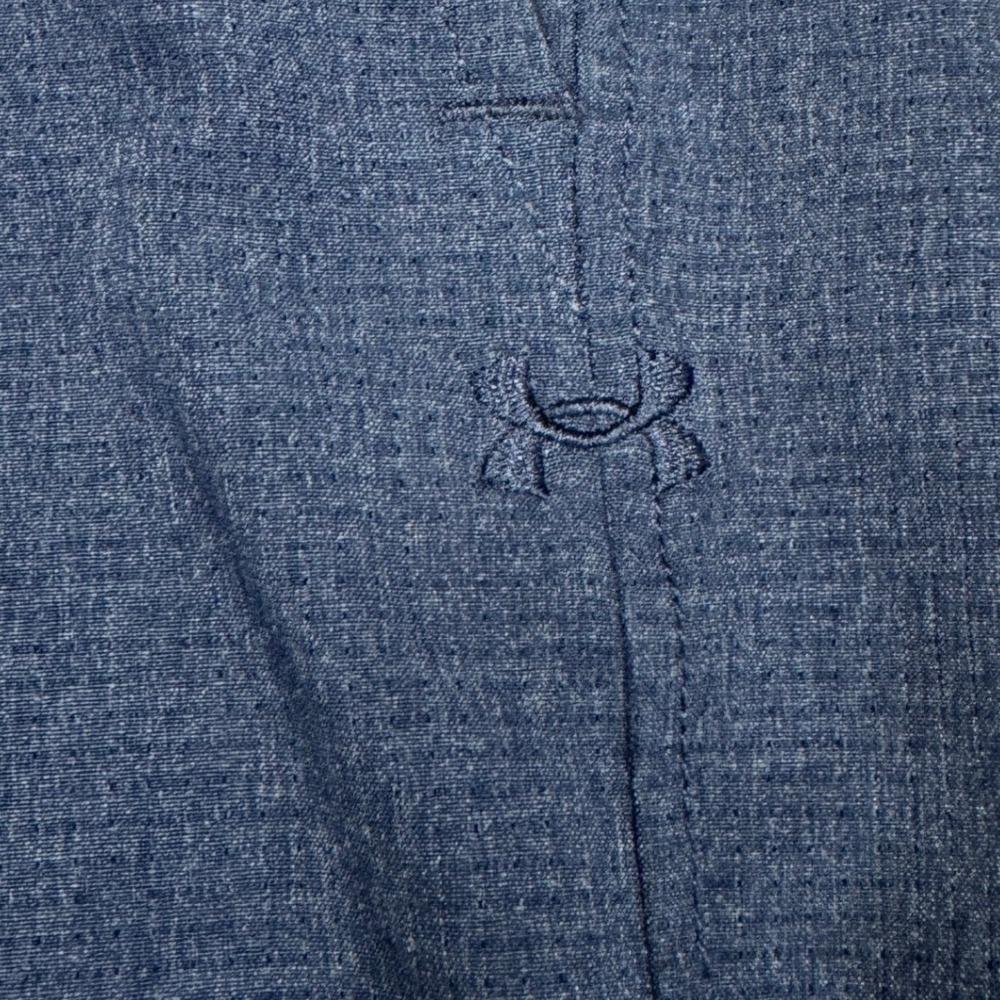 Under Armour Match Play Golf Pants Mens 36/30 Blue Heather Performance Trousers - Picture 4 of 8